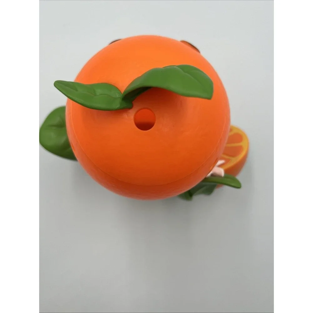 Disney Parks EPCOT 2022 Flower & Garden Festival Orange Bird Sipper Cup No Straw